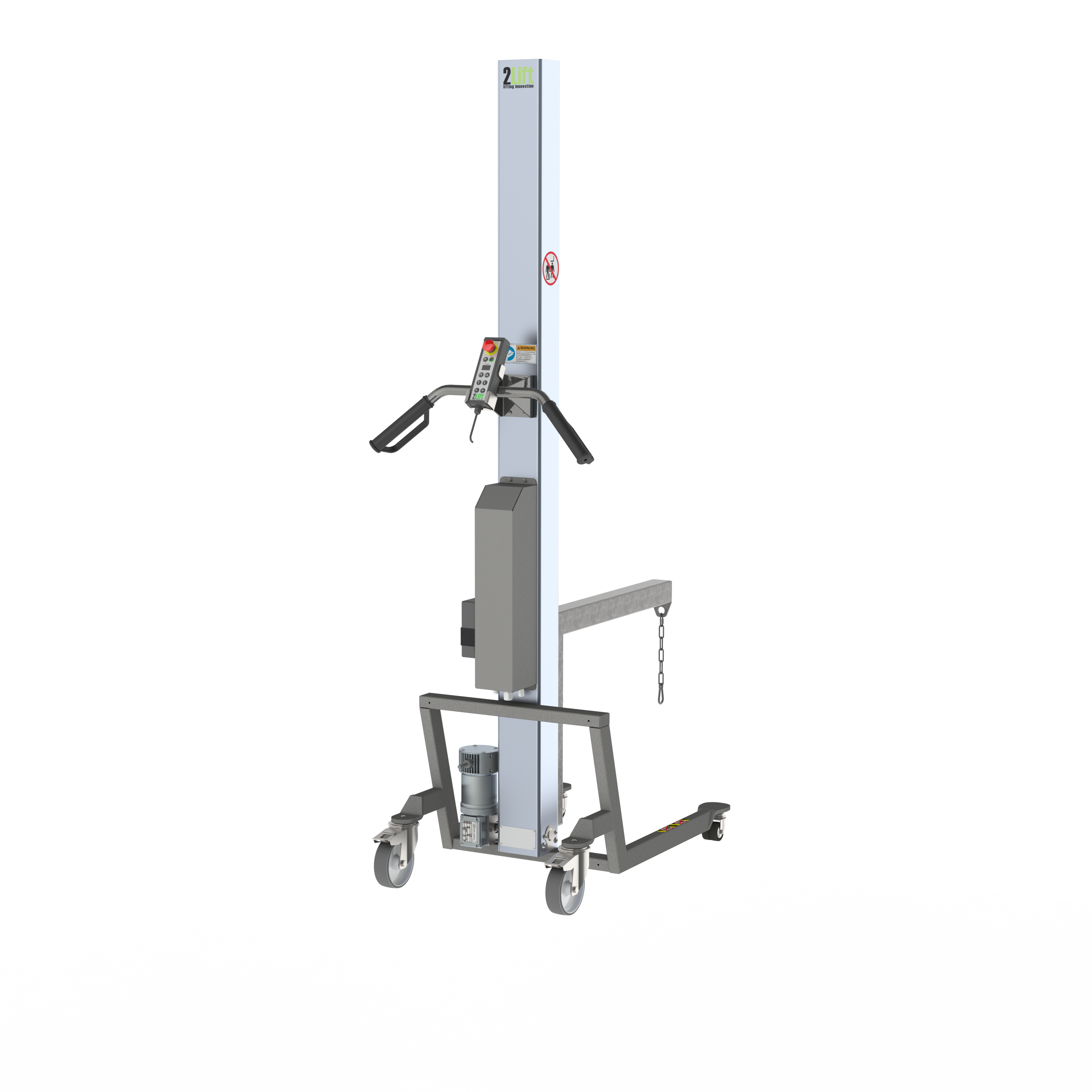 Elektrisk lift med kranarm (B-CA)