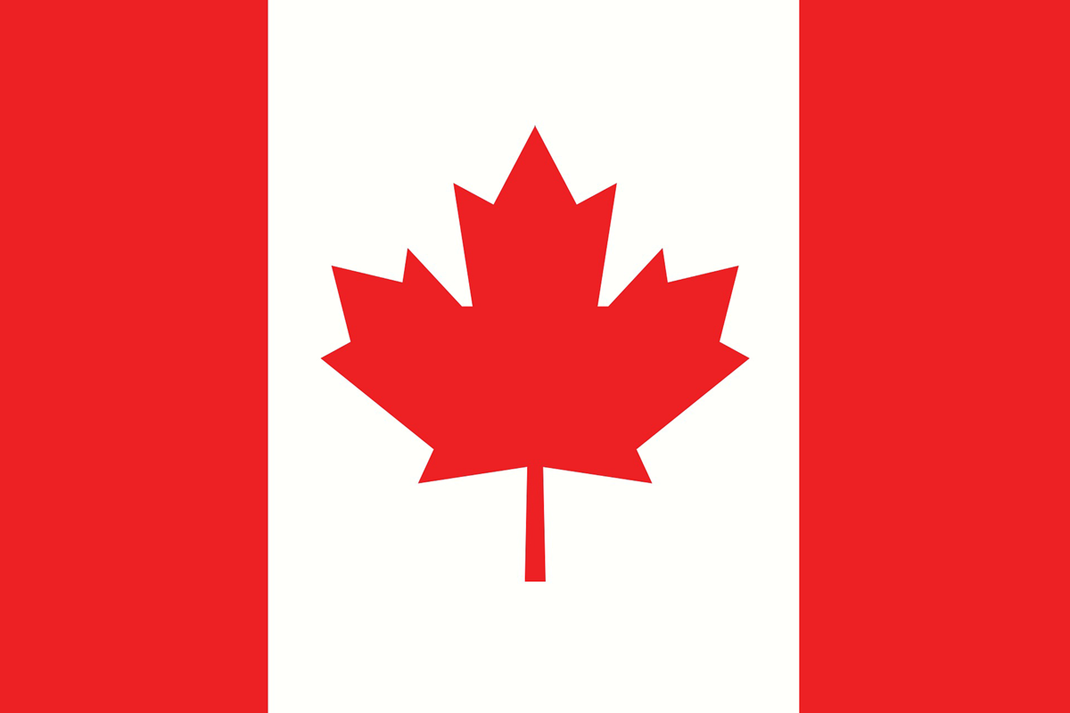 Canadas flag.