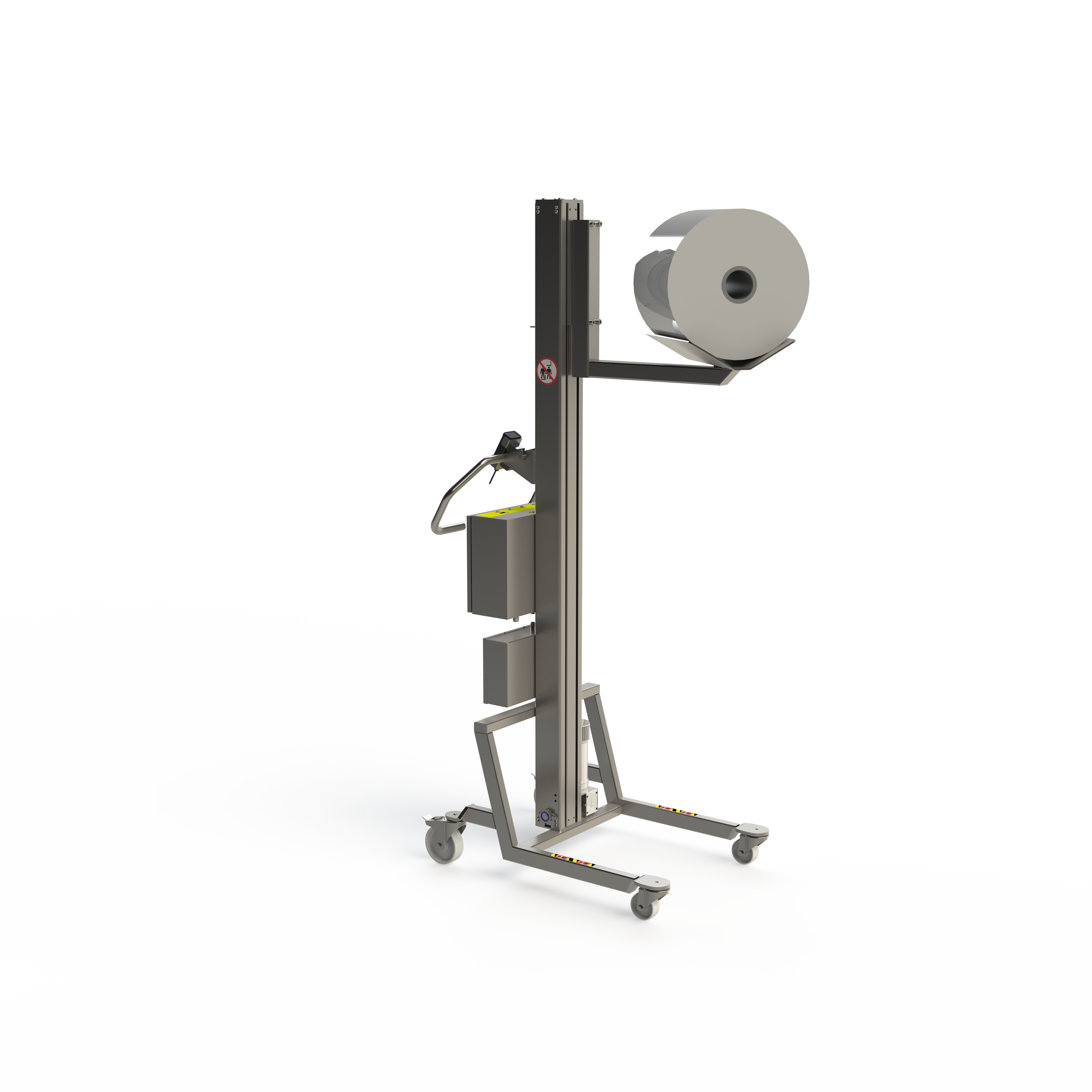 Hygiejnisk elektrisk lift i rustfrit stål (GMP) - 150 kg løftekapacitet (SF)