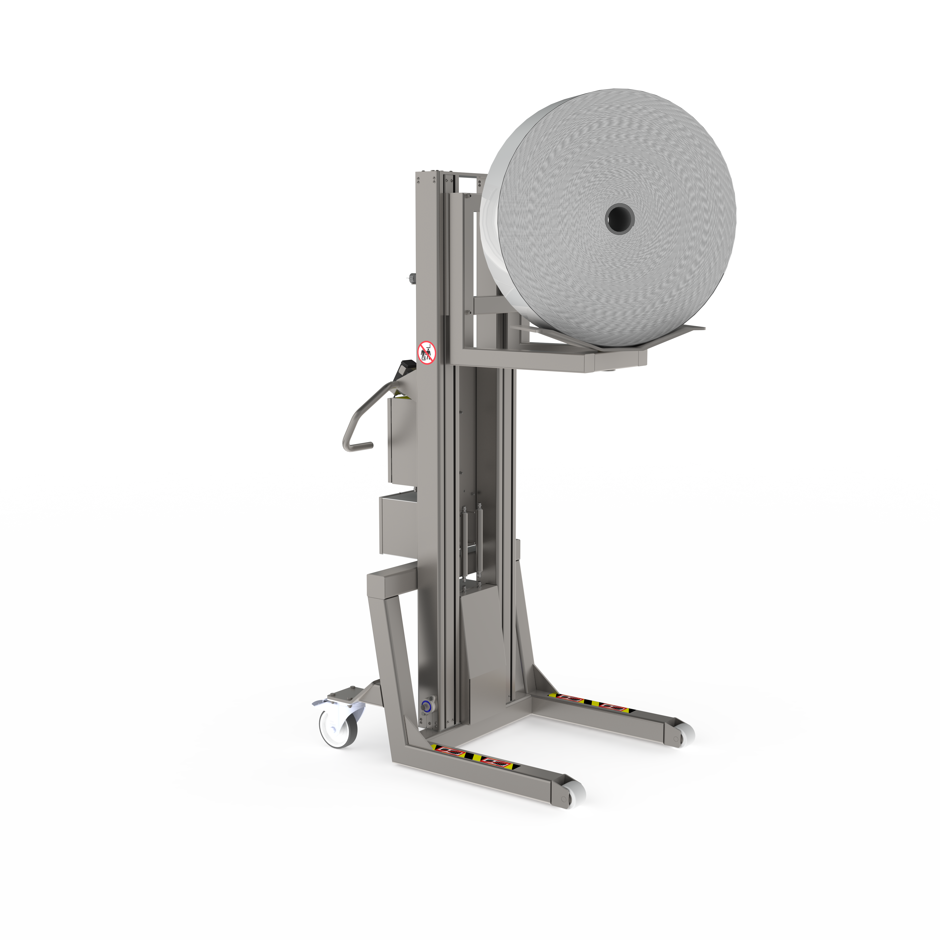 Hygiejnisk elektrisk lift i rustfrit stål (GMP) - 500 kg løftekapacitet (SF)
