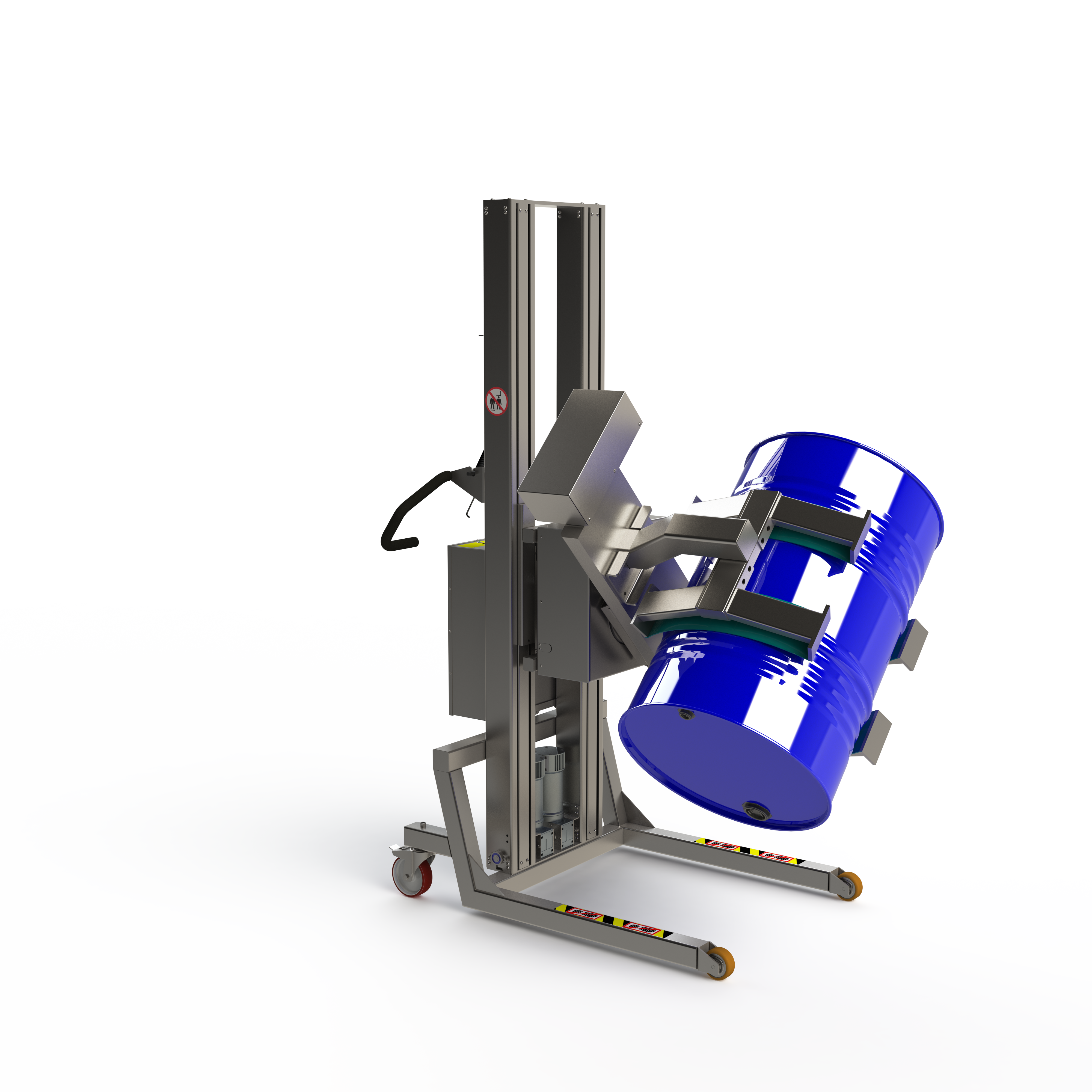 Heavy-duty elektrisk lift i rustfrit stål - 300 kg løftekapacitet (SN)
