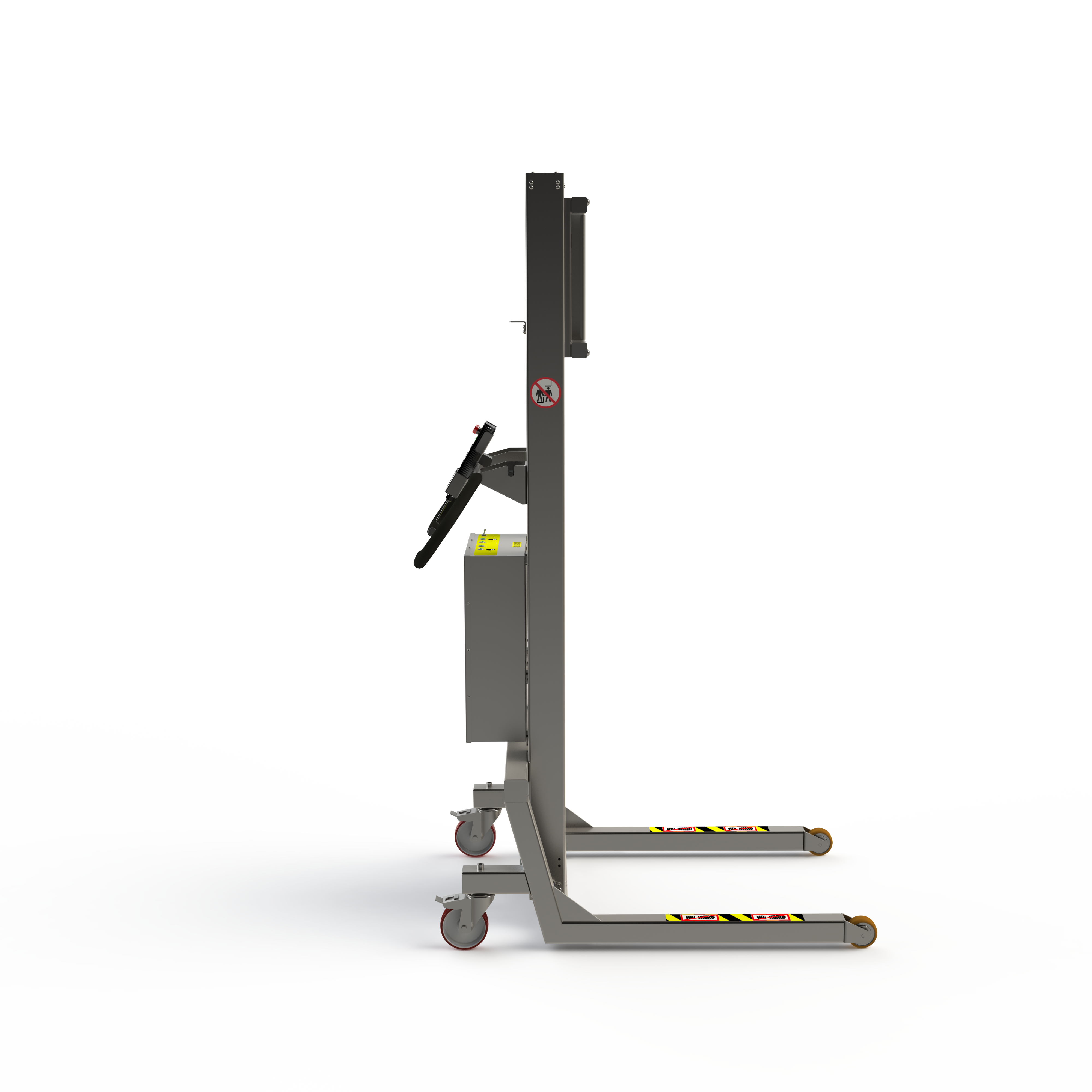 Heavy-duty elektrisk lift i rustfrit stål - 300 kg løftekapacitet (SN)