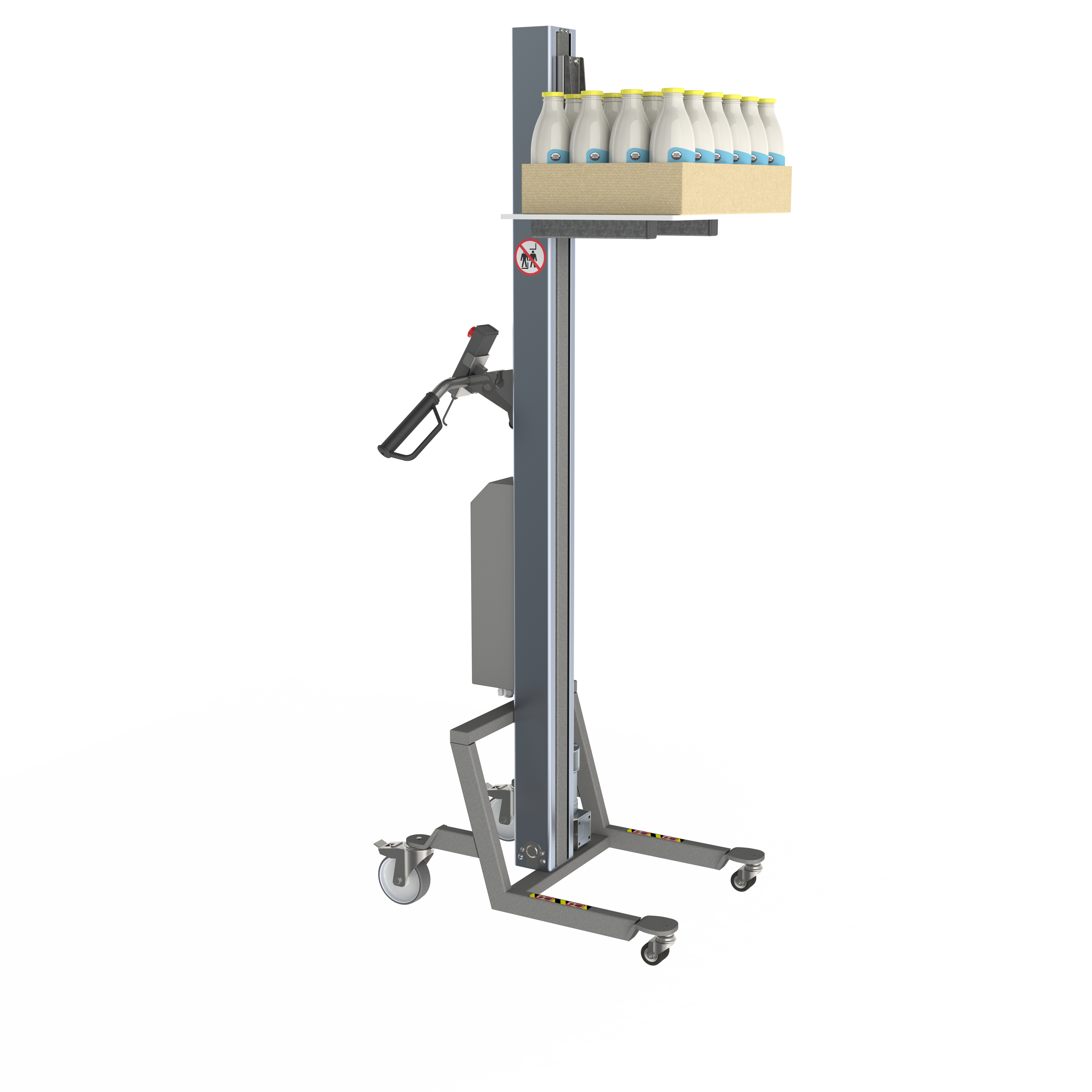 Elektrisk lift med plastikplatform (B-PP)