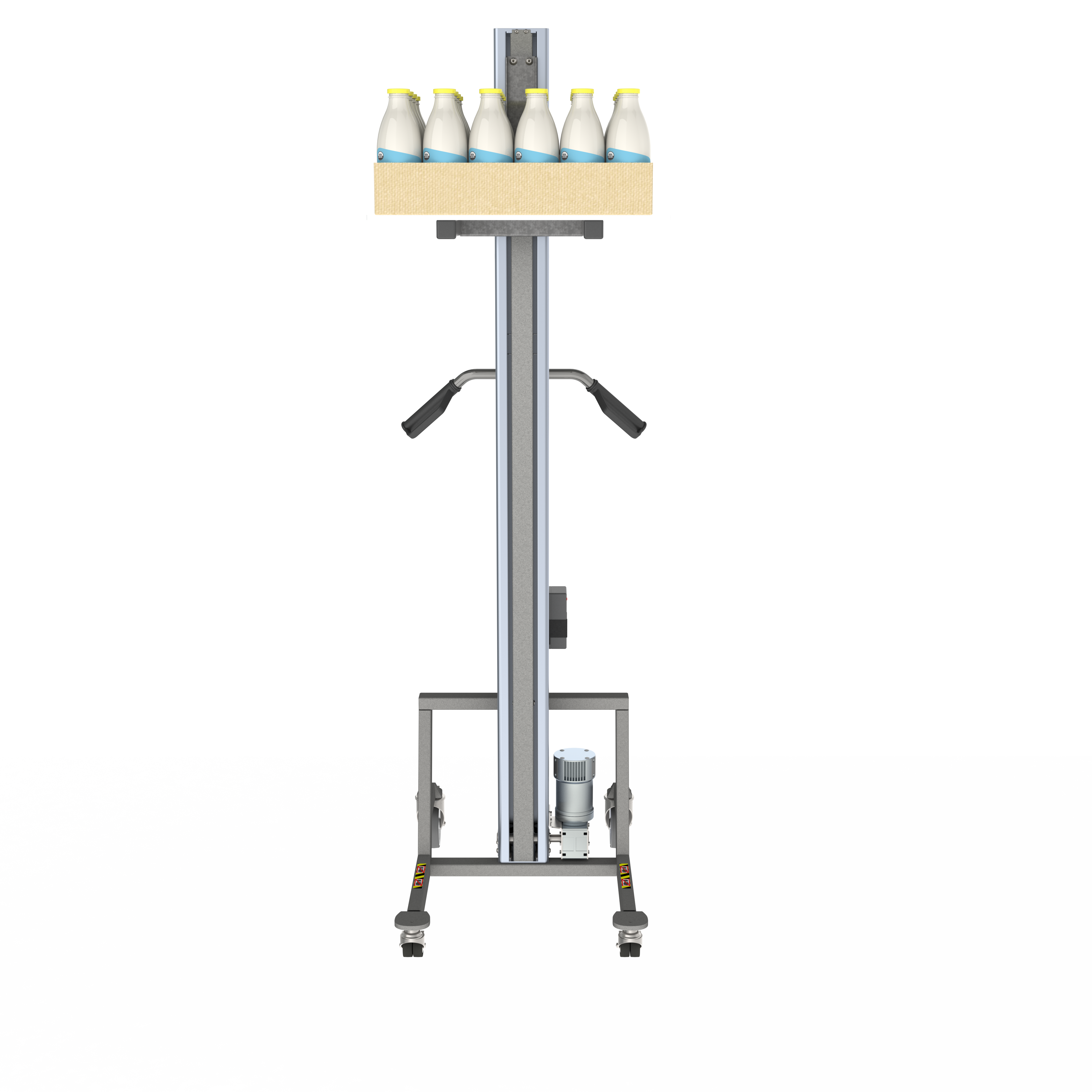 Elektrisk lift med plastikplatform (B-PP)