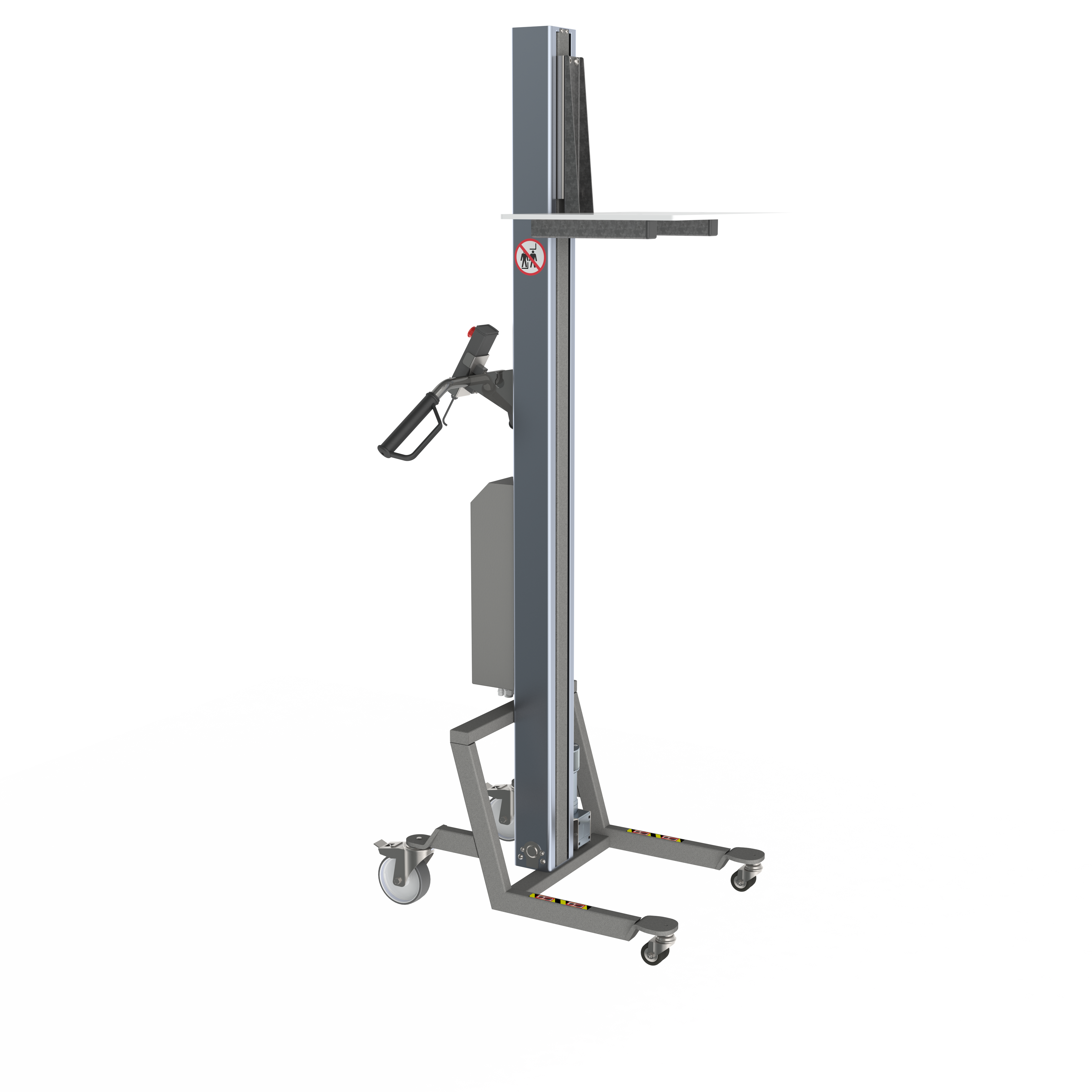 Elektrisk lift med plastikplatform (B-PP)