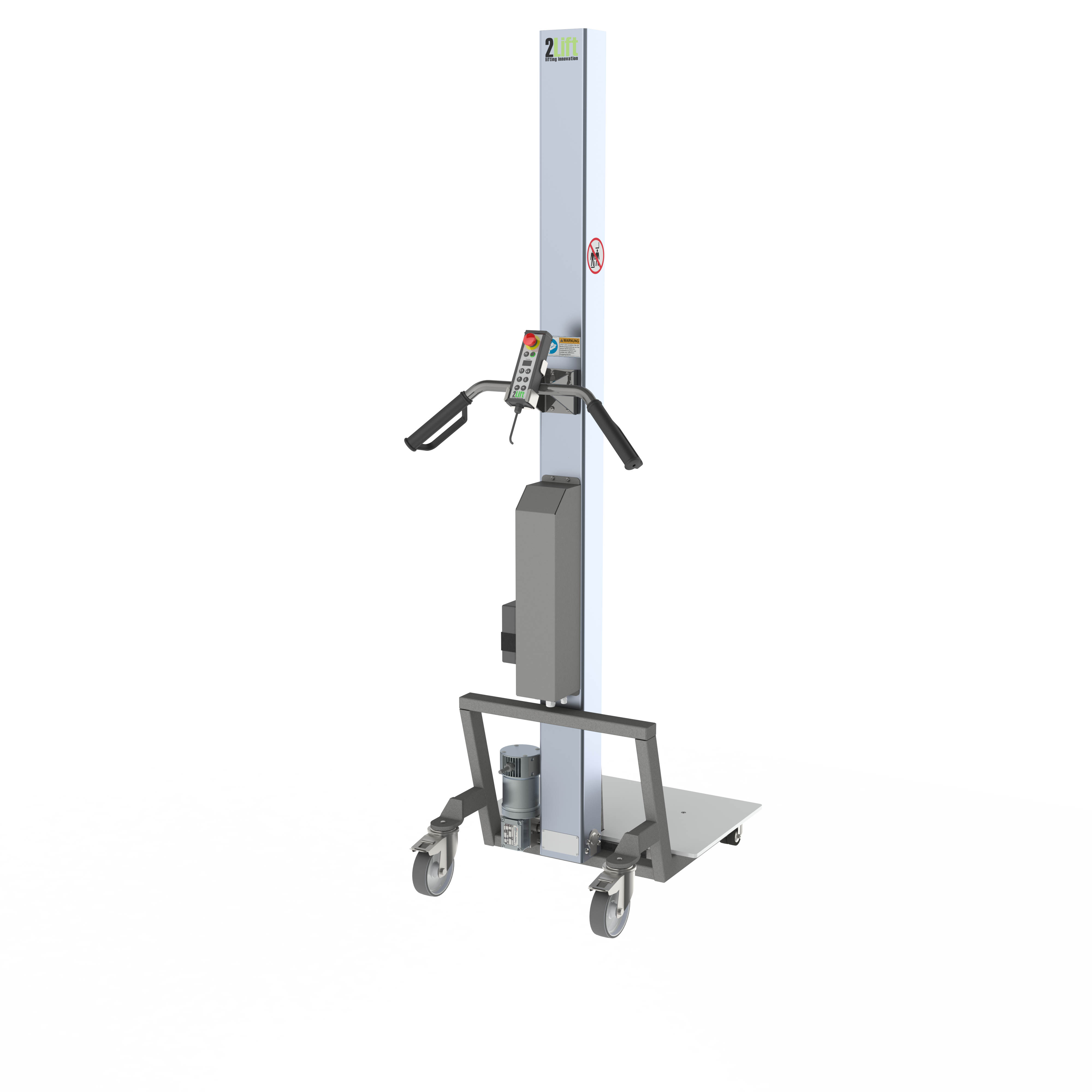 Elektrisk lift med plastikplatform (B-PP)