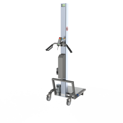 Elektrisk lift med plastikplatform med ruller (B-PPR)
