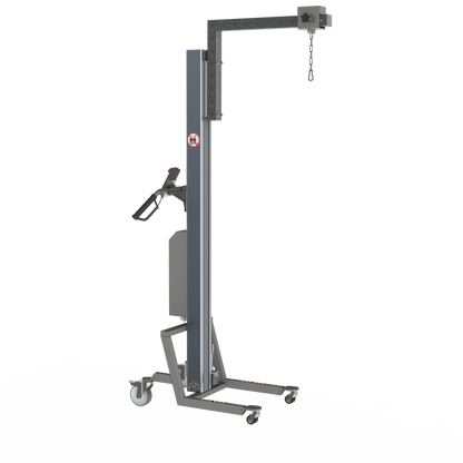 Elektrisk lift med kranarm med skinne (B-RCA)