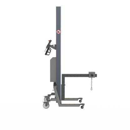 Elektrisk lift med kranarm med skinne (B-RCA)