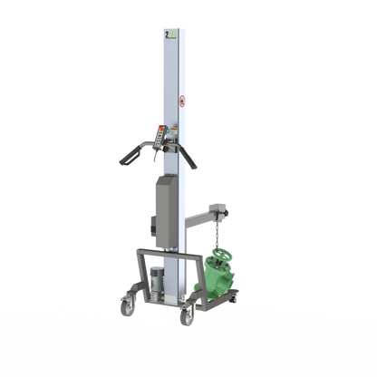 Elektrisk lift med kranarm med skinne (B-RCA)