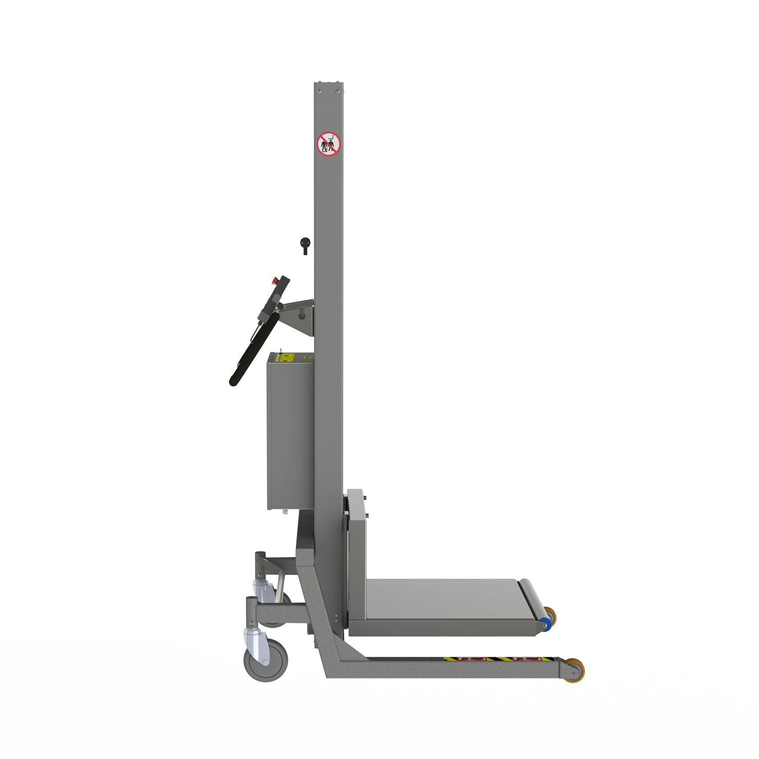 Metalplatform med ruller (MPR)