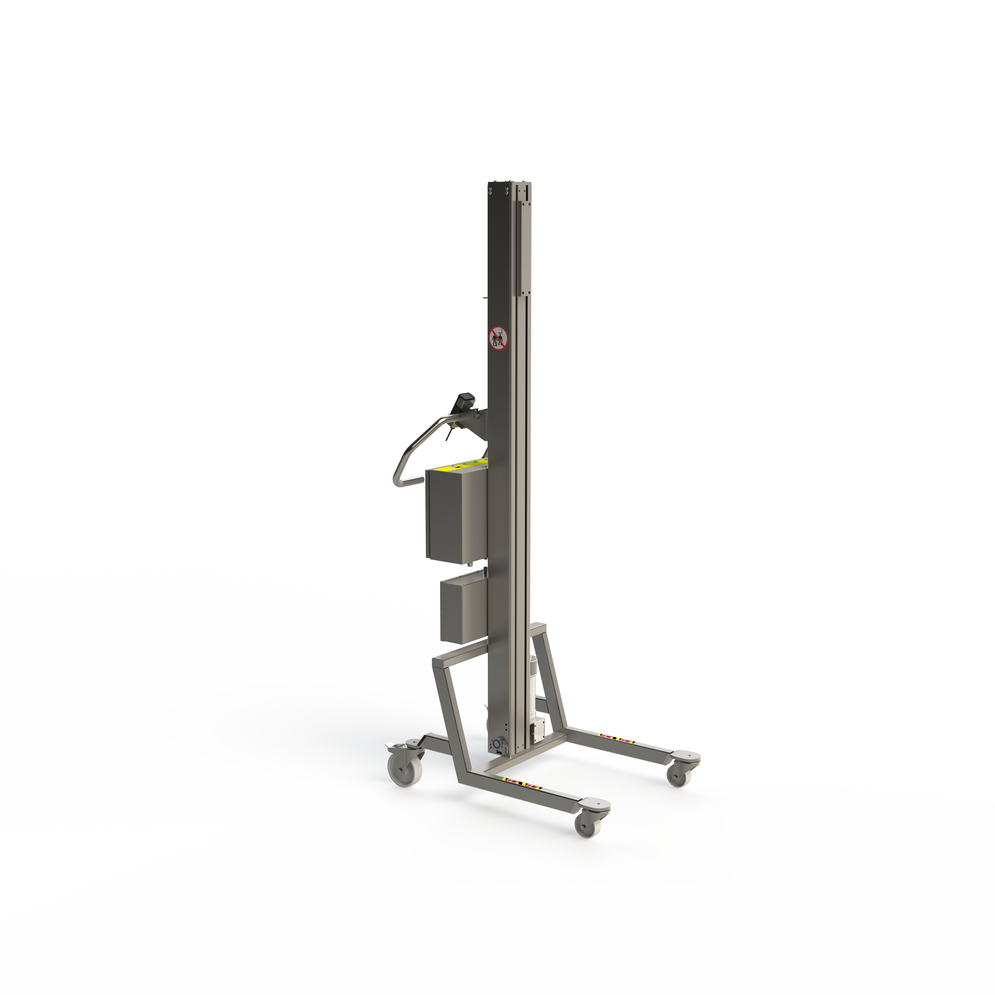 Hygiejnisk elektrisk lift i rustfrit stål (GMP) - 150 kg løftekapacitet (SF)