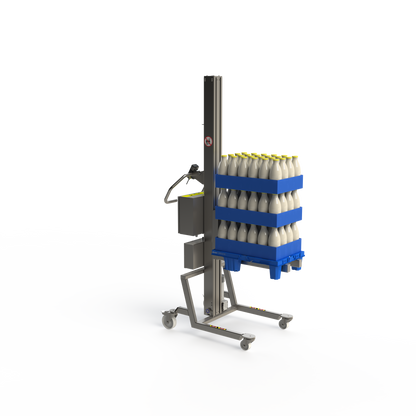 Hygiejnisk elektrisk lift i rustfrit stål (GMP) - 150 kg løftekapacitet (SF)