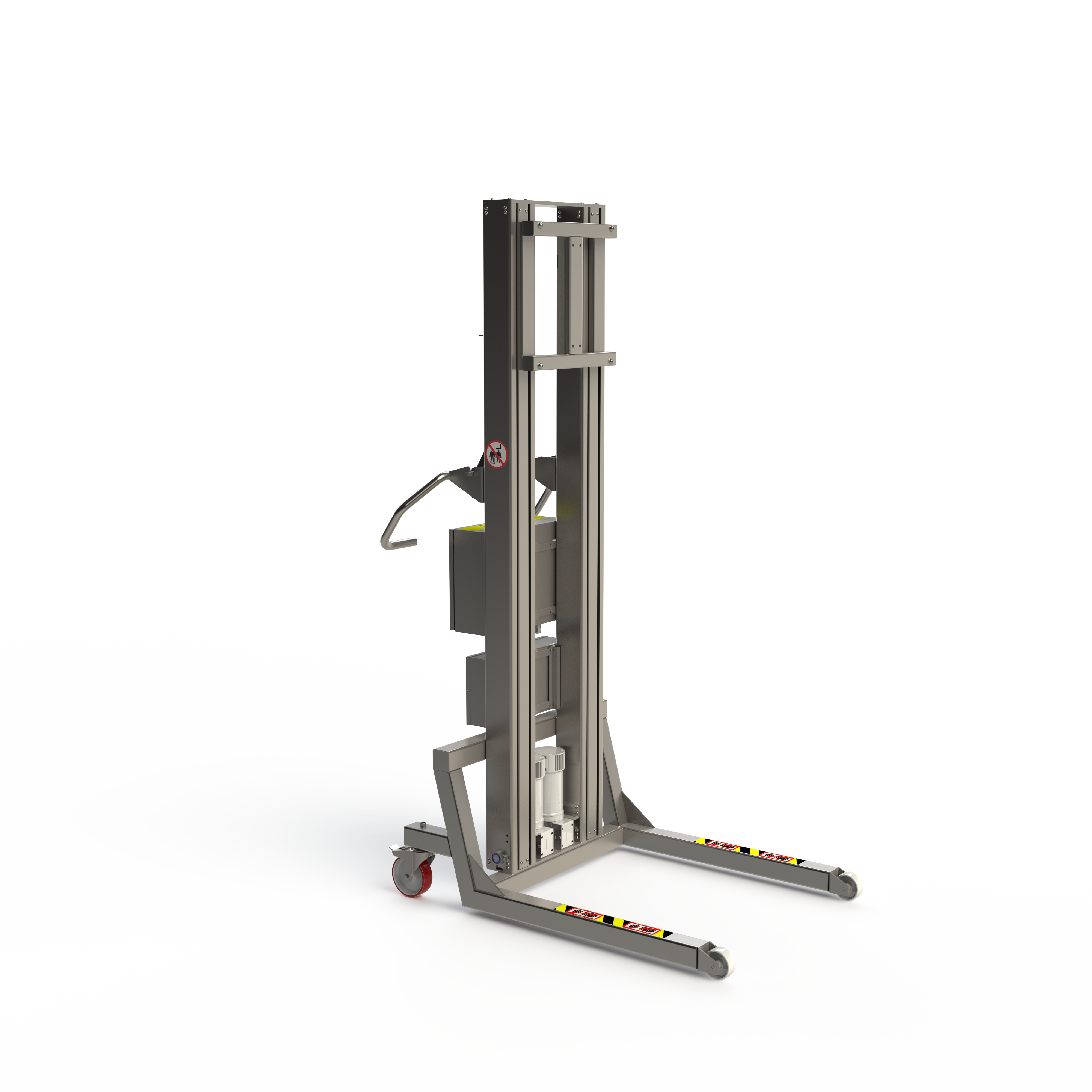 Hygiejnisk elektrisk lift i rustfrit stål (GMP) - 300 kg løftekapacitet (SF)