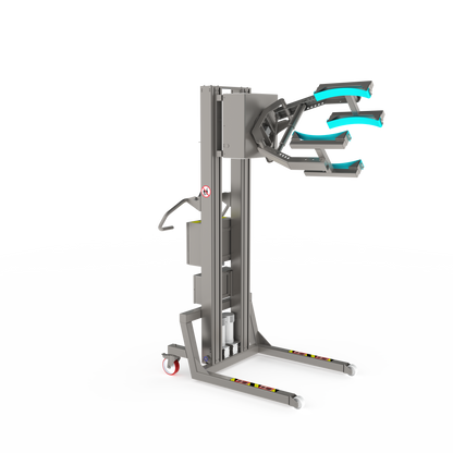 Hygiejnisk elektrisk lift i rustfrit stål (GMP) - 300 kg løftekapacitet (SF)