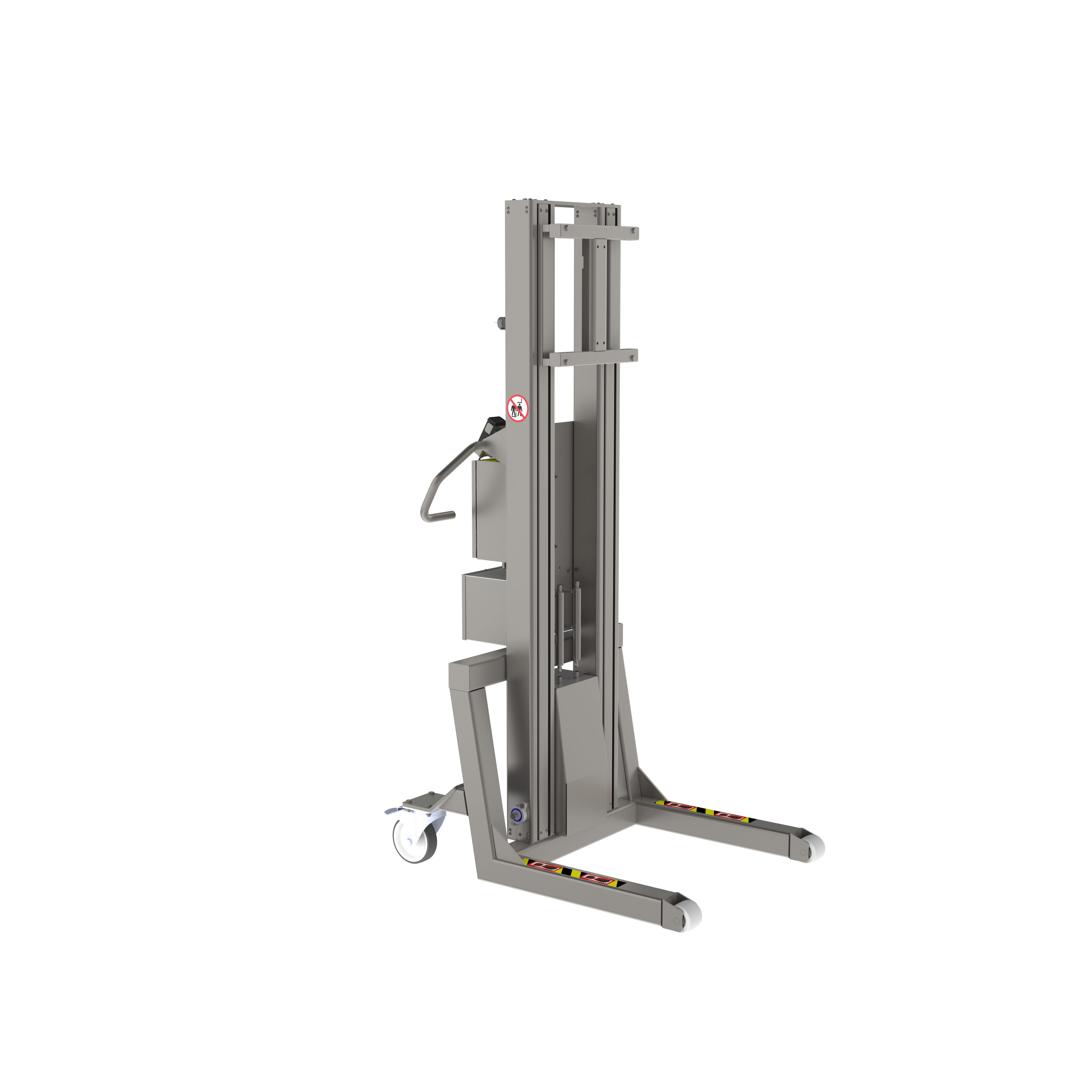 Hygiejnisk elektrisk lift i rustfrit stål (GMP) - 500 kg løftekapacitet (SF)