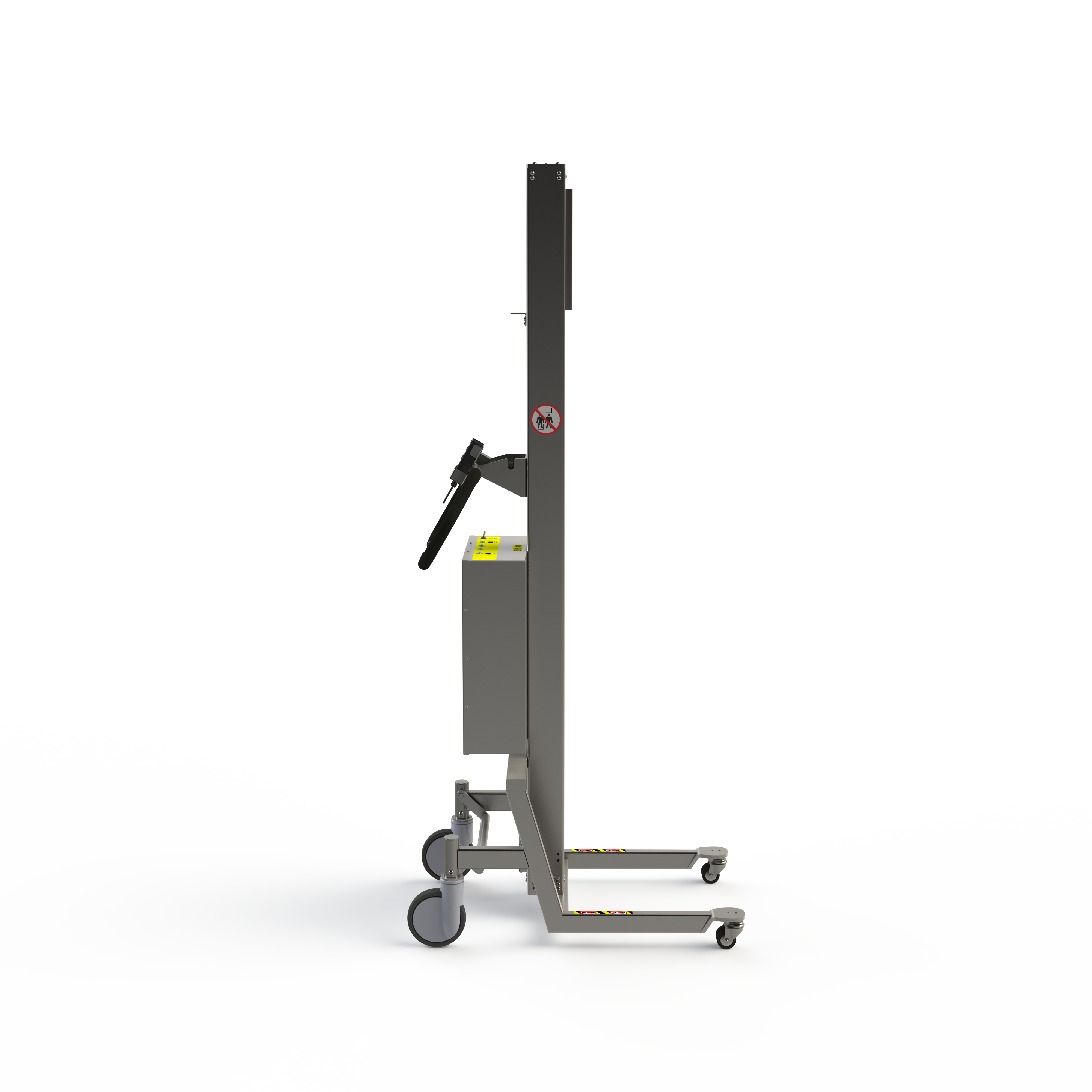 Heavy-duty elektrisk lift i rustfrit stål - 150 kg løftekapacitet (SN)
