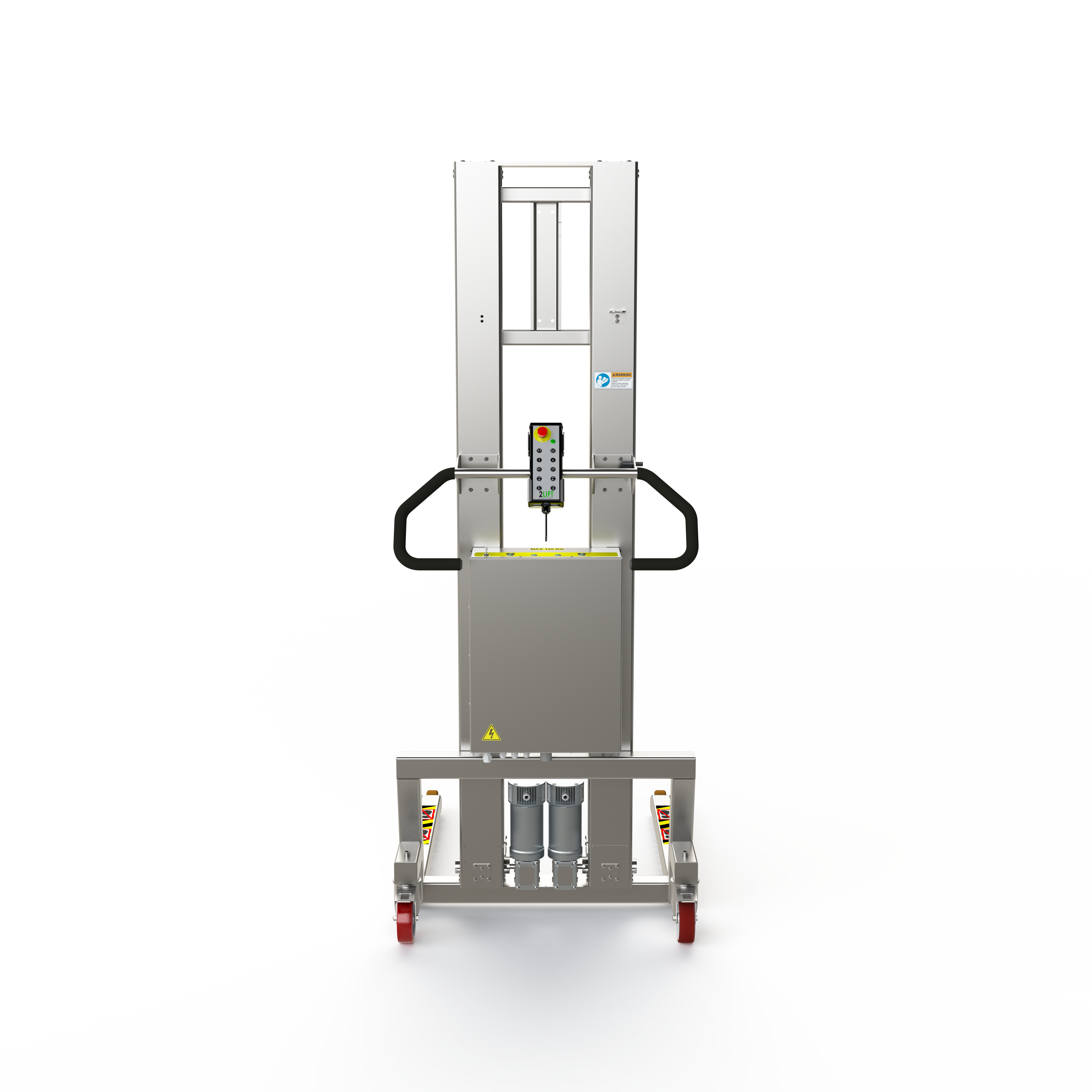 Heavy-duty elektrisk lift i rustfrit stål - 300 kg løftekapacitet (SN)