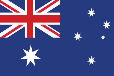 Australiens flag.