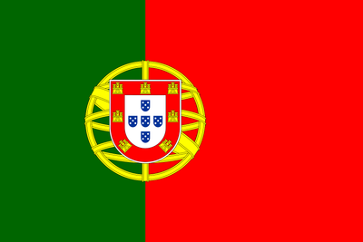 Portugals flag.