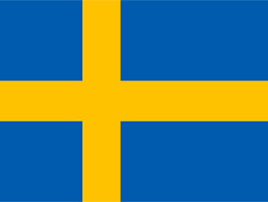 Sveriges flag.