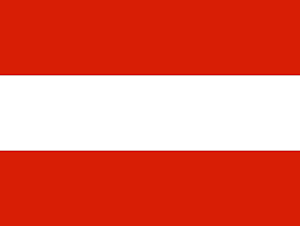 Østrigs flag.