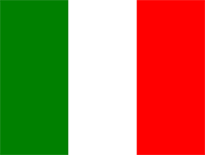 Italiens flag.