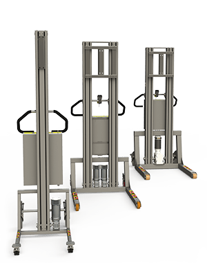 En elektrisk lift, som er nem at specialtilpasse, og som er velegnet til de fleste industrielle miljøer.