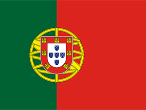 Portugals flag.