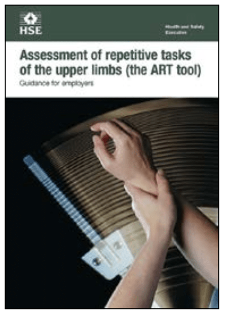 The ART Tool for Upper Limbs Repetitive Tasks. (Das ART-Tool für sich wiederholende Aufgaben im Bereich der oberen Gliedmaßen).